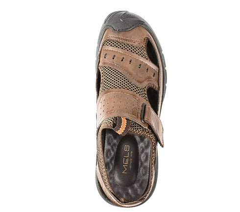 Pantofi casual, barbati, MELS, 2311 maro, piele naturala